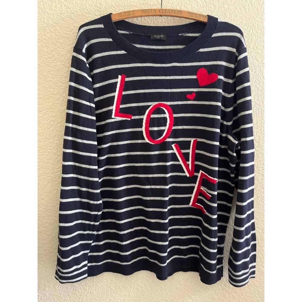 Talbots Plus Love Sweater